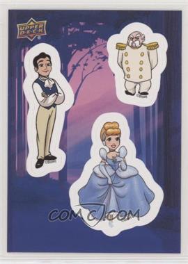 2019 Upper Deck Disney Princess - Stickers #S4 - Prince Charming, Cinderella, & The King