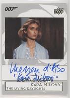 The Living Daylights - Maryam d'Abo as Kara Milovy