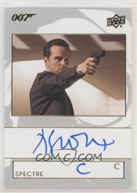 2019 Upper Deck James Bond Collection - Autographs - Inscriptions #A-SC - Spectre - Andrew Scott as C