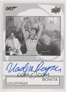 2019 Upper Deck James Bond Collection - Autographs #A-NR - Goldfinger - Nadja Regin as Bonita