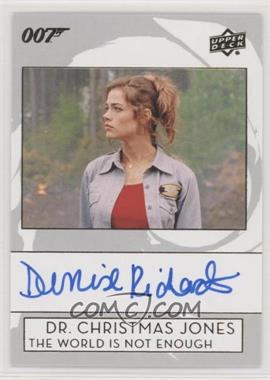 2019 Upper Deck James Bond Collection - Autographs #A-RI - The World is Not Enough - Denise Richards as Dr. Christmas Jones