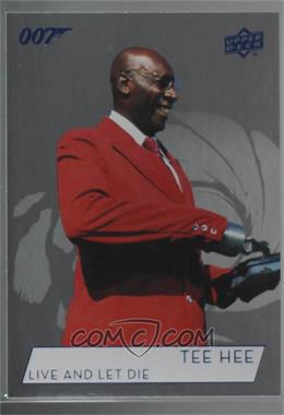 2019 Upper Deck James Bond Collection - [Base] - Silver Foil #28 - Julius Harris as Tee Hee