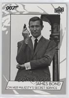 George Lazenby as James Bond