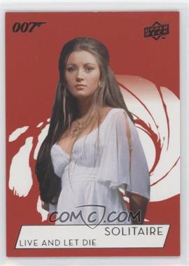 2019 Upper Deck James Bond Collection - [Base] #177 - SSP - Jane Seymour as Solitaire