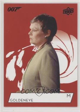 2019 Upper Deck James Bond Collection - [Base] #192 - SSP - Judi Dench as M (GoldenEye)