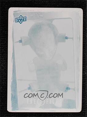 2019 Upper Deck X-Files: UFOs and Aliens - [Base] - Printing Plate Cyan #20 - The Erlenmeyer Flask - Crew Cut Man /1