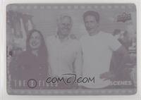 Chris Carter, Gillian Anderson, and David Duchovny #/1