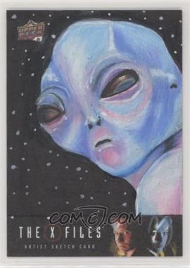 2019 Upper Deck X-Files: UFOs and Aliens - Sketch Cards #_LAMA - Laura Martin /1