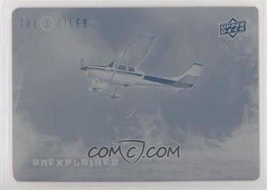 2019 Upper Deck X-Files: UFOs and Aliens - Unexplained Phenomena - Printing Plate Cyan #UP-6 - Disappearace Of Frederick Valentich /1