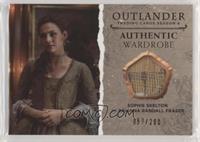 Sophie Skelton as Brianna Randall Fraser #/200