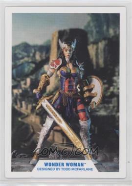 2020 DC Multiverse Data File Cards - Toy Issue [Base] #_WOWO.4 - Wonder Woman (Designed by Todd McFarlane)