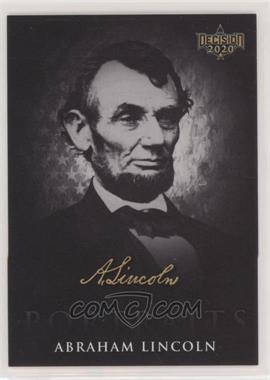 2020 Decision 2020 - Candidate Portraits #CP25 - Abraham Lincoln