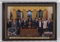 2018 National Champs Visit White House