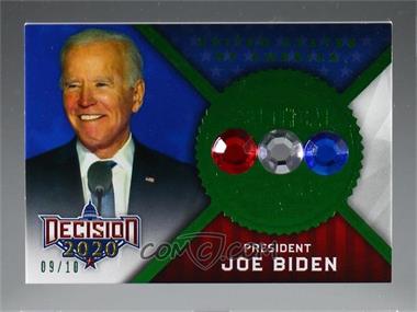 2020 Decision 2020 - Political Gems - Green #PG-64 - Joe Biden /10