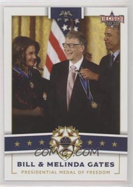 2020 Decision 2020 - Presidential Medal of Freedom #PMOF31 - Bill & Melinda Gates