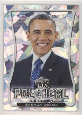 2020 Leaf Metal Political Edition - [Base] - Silver Crystals #PE-02 - Barack Obama /35