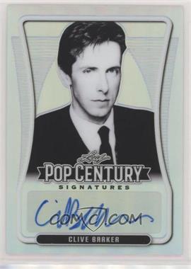 2020 Leaf Pop Century - [Base] #BA-CB1 - Clive Barker /50