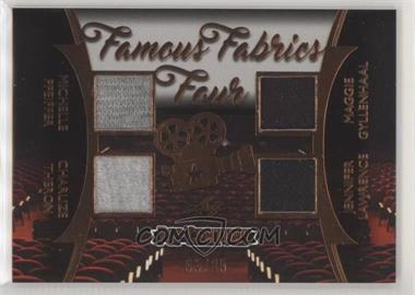 2020 Leaf Pop Century - Famous Fabrics 4 - Bronze Spectrum #FFF-06 - Michelle Pfeiffer, Maggie Gyllenhaal, Charlize Theron, Jennifer Lawrence /25