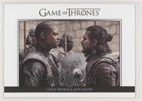 Grey Worm & Jon Snow #/125