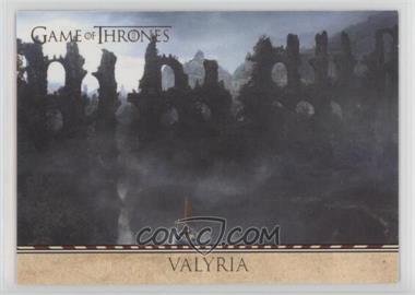 2020 Rittenhouse Game of Thrones The Complete Series - Maps of the Realm #M16 - Valyria