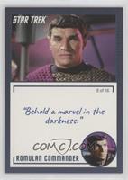 Romulan Commander (