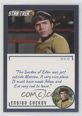 2020 Rittenhouse Star Trek: The Original Series Archives and Inscriptions - [Base] #7.10 - Ensign Chekov ("The Garden of Eden…")