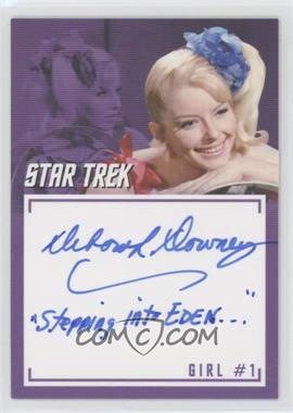 2020 Rittenhouse Star Trek: The Original Series Archives and Inscriptions - Inscription Autographs #A41.1 - Deborah Downey as Girl #1 ("Stepping into Eden...")