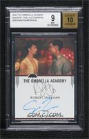 Robert Sheehan as Klaus Hargreeves, Cody Ray Thompson as Dave [BGS 9 …