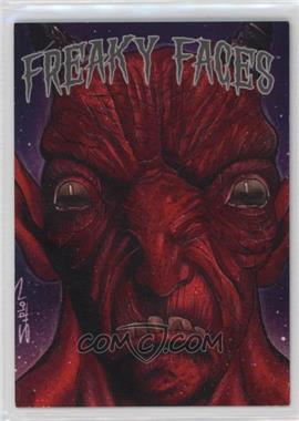 2020 Siplon Studios Freaky Faces - [Base] #4 - Crimson Devil