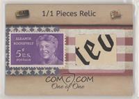 Eleanor Roosevelt (Land grant: swatch on right) #/1