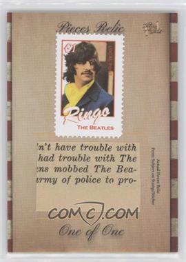 2020 The Bar Pieces of the Past - 1/1 Pieces Relics #_RIST.2 - Ringo Starr (Magazine swatch: Color stamp) /1