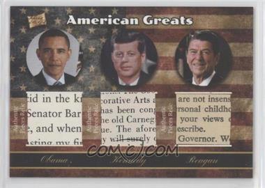 2020 The Bar Pieces of the Past - [Base] #72 - Barack Obama, John F. Kennedy, Ronald Reagan