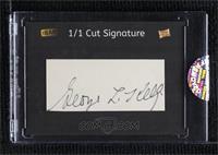 George L. Kelly [Cut Signature] #/1