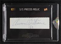 Anson Williams [Cut Signature] #/1