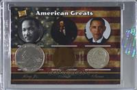 Martin Luther King Jr., Abraham Lincoln, Barack Obama [Uncirculated]