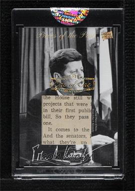 2020 The Bar Pieces of the Past Hybrid Edition - Exclusive - Gold One of One #PR-JFK17 - John F. Kennedy /1 [Uncirculated]