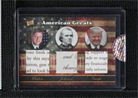 American Greats - Bill Clinton, Andrew Johnson, Donald Trump [Uncirculated]