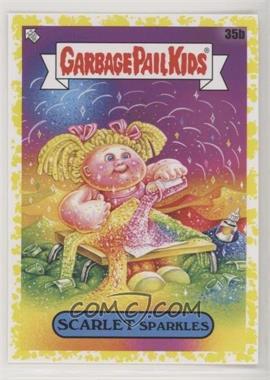 2020 Topps Garbage Pail Kids Late to School - [Base] - Pee Yellow #35b - Scarlet Sparkles