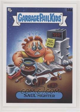 2020 Topps Garbage Pail Kids Late to School - [Base] #54a - Saul Nighter