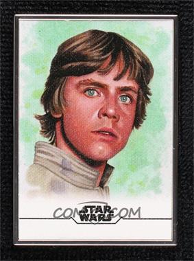 2020 Topps Star Wars: Stellar Signatures - Sketch Reprints #2 - Luke Skywalker (Louise Draper) /100