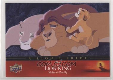 2020 Upper Deck Disney Lion King - A Lion's Pride - LTFX #LP-18 - Mufasa's Family /99