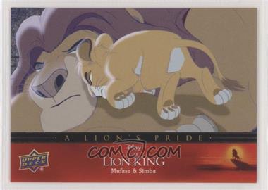 2020 Upper Deck Disney Lion King - A Lion's Pride - LTFX #LP-19 - Mufasa & Simba /99