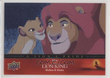 2020 Upper Deck Disney Lion King - A Lion's Pride - LTFX #LP-5 - Mufasa & Simba /99