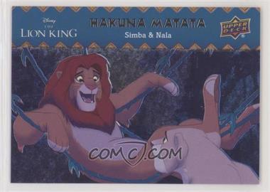 2020 Upper Deck Disney Lion King - Hakuna Matata - LTFX #HM-26 - Simba & Nala /99