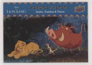 2020 Upper Deck Disney Lion King - Hakuna Matata - LTFX #HM-5 - Simba & Friends /99