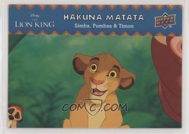 2020 Upper Deck Disney Lion King - Hakuna Matata #HM-13 - Simba & Friends