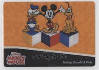 Mickey & Donald & Pluto