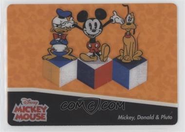 2020 Upper Deck Disney's Mickey Mouse - [Base] - Achievements Acetate #A-5 - Mickey & Donald & Pluto