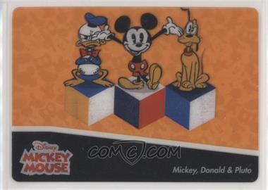 2020 Upper Deck Disney's Mickey Mouse - [Base] - Achievements Acetate #A-5 - Mickey & Donald & Pluto