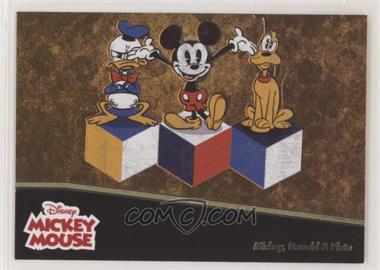2020 Upper Deck Disney's Mickey Mouse - [Base] - Achievements #A-5 - Mickey & Donald & Pluto